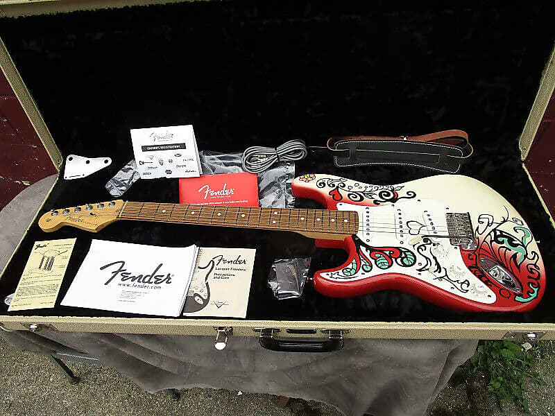 Fender USA Jimi Hendrix Monterey Stratocaster - Lefty Strung