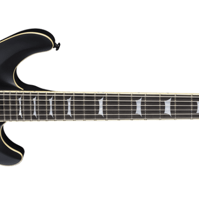 Dean ICON BARI BKS Icon Baritone Solid-Body Electric Guitar, Satin Black image 1