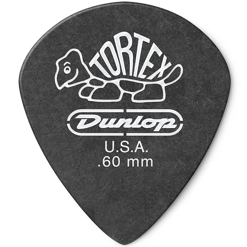 Dunlop 482R60 Tortex Jazz III .60mm Guitar Picks (72-Pack) image 1