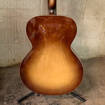 Kay Dynamic 1950s Spruce Archtop Professional Rebuild Handwound Silverfoil Beautiful And Easy Player image 4