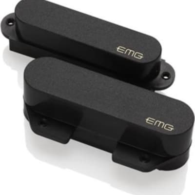 EMG T Set Active Tele Pickup Set, Black image 1