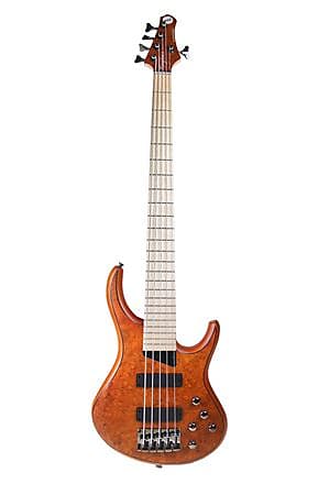 MTD Kingston Z5MP 5-String Bass Satin Amber image 1