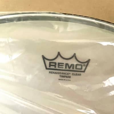 Remo Remo Timpani Head, 25 Renaissance Clear, LOW PROFILE STEEL INSERT 2023 - N / A image 1