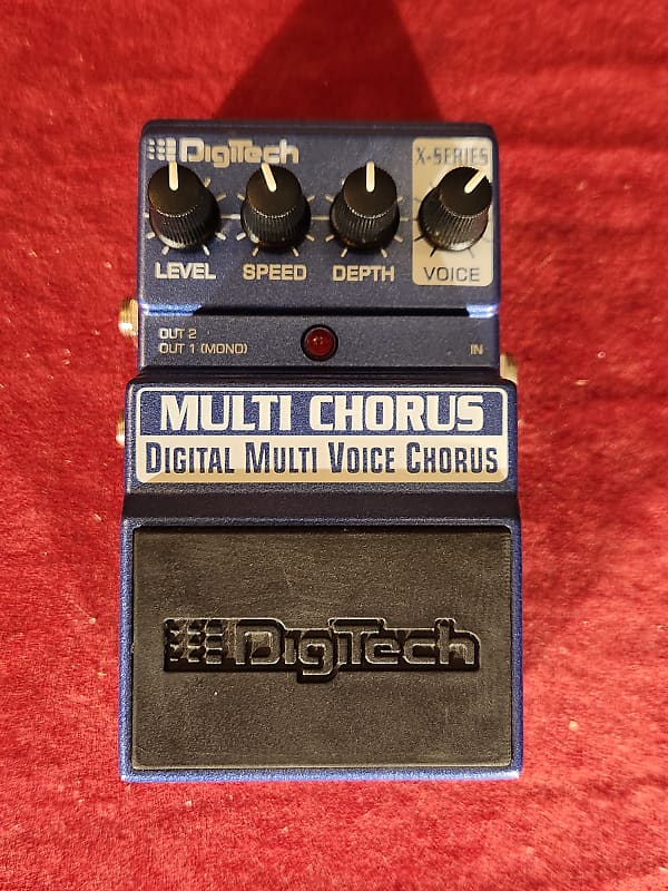 【美品】DigiTech MULTI CHORUS DigiTech Multi Chorus - Chorus/Rotary Pedal | Sweetwater