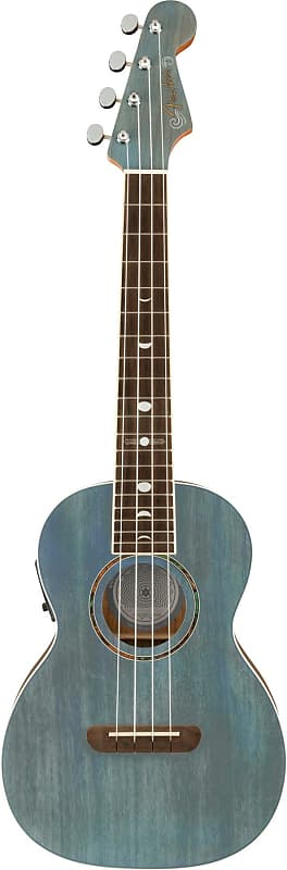 Fender Dhani Harrison Uke - Turquoise image 1