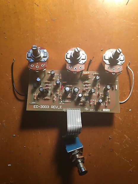 Electro Harmonix Big Muff Pi NYC reissue EH3003 Rev E PCB board 2010s