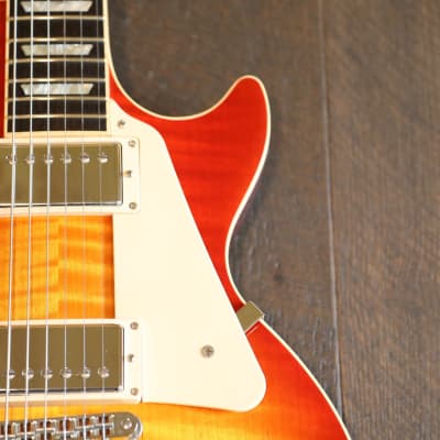 Killer Top! 2012 Gibson Les Paul Traditional Plus  Heritage Cherry Sunburst + Gibson Hard Case image 6