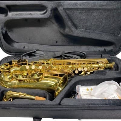 最終値下げ）完全調整済 YAMAHA SL400S 美品 送料込 Jean Paul USA AS-400SP Student Alto Saxophone Silver w