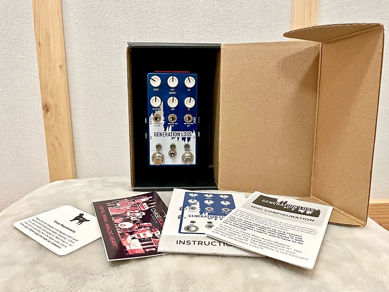 Chase Bliss Audio / Cooper FX Limited Edition Generation Loss 2019 - Blue image 1