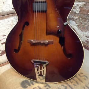 The Heritage Eagle ASB Archtop Hollow Body Electric Guitar w/OHSC | Reverb