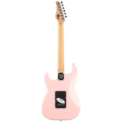 Schecter Nick Johnston Traditional HSS Electric Guitar, Atomic Coral image 6