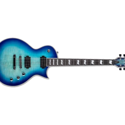 ESP LTD EC-1000T/CTM FM Electric Guitar - Violet Shadow image 4