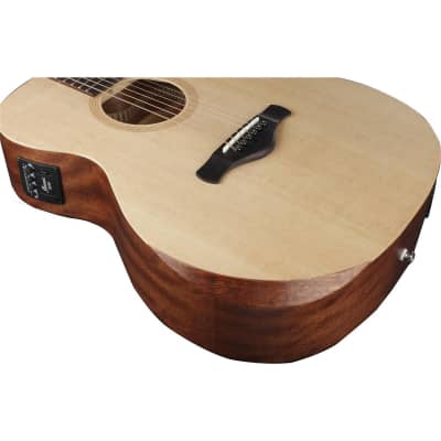 Ibanez Artwood Traditional AC150CEGrand Concert Acoustic Electric Guitar, Ovangkol Fretboard, Open Pore Natural image 5