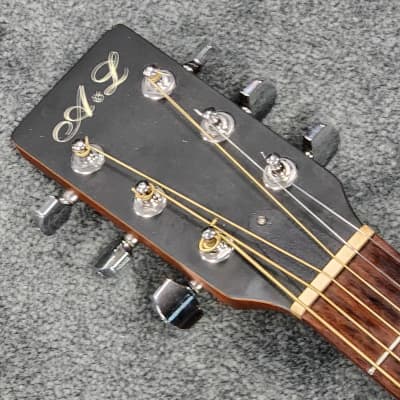 Art & Lutherie Prototype 1994 - Wild cherry acoustic guitar from Canada image 8