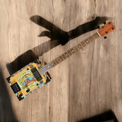 Cigar Box Guitar 4 String | Reverb