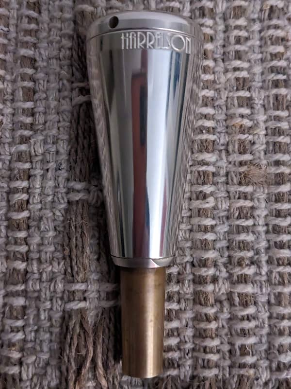 Harrelson 5MM Trumpet Mouthpiece in Silver Plate Excellent Reverb