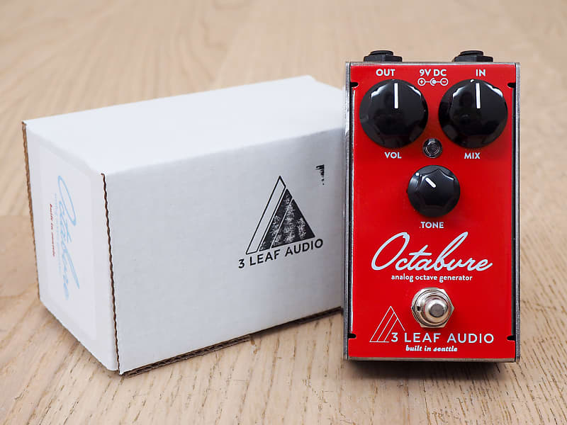 3 Leaf Audio Octabvre Mini Analog Octave Generator Effects | Reverb