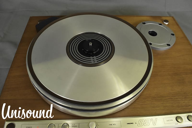 Micro Seiki BL-99V Turntable Record Player in Very Good Condition