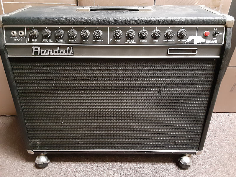 Randall RG120212HG 200 Watt 90s? Black, Silver Reverb