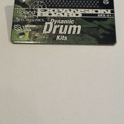 Roland SRX-01 Dynamic Drum Kits Expansion Board 2000s - Green