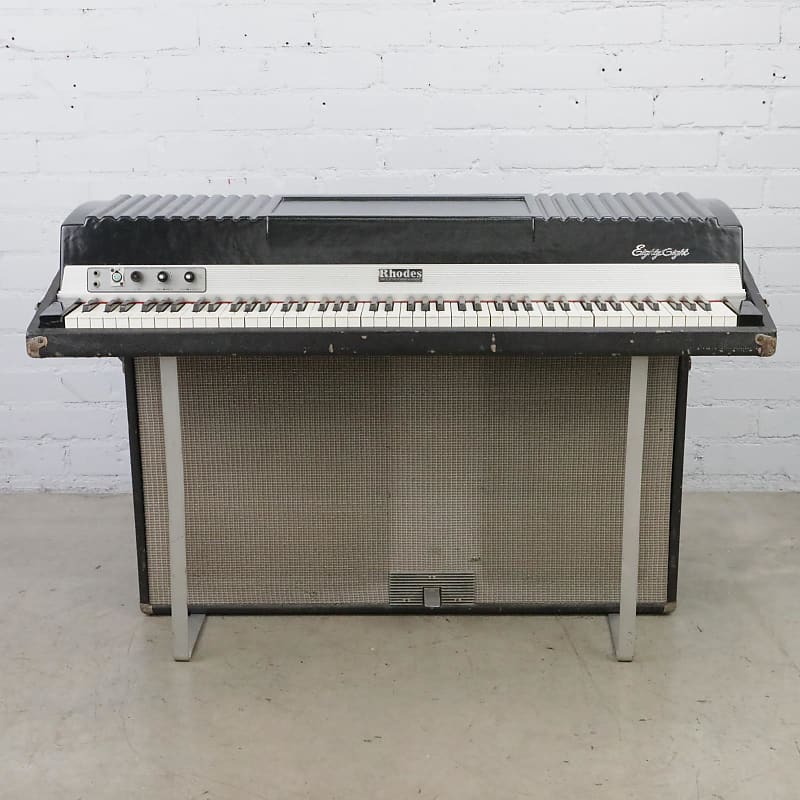 1976 Rhodes Eighty Eight Suitcase Piano 88-Note Keyboard & PR7054 Speaker #46102 image 1