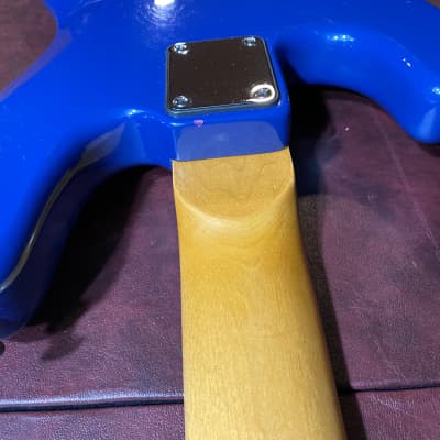Partscaster Precision Bass - Gloss Blue w/Fender Gig Bag image 6