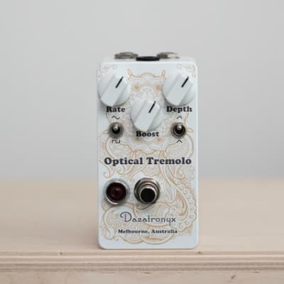 Reverb.com listing, price, conditions, and images for dazatronyx-optical-tremolo