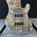 Cort GB-Modern 4  Bass Open Pore Charcoal Gray finish. Nordstrand Pickups w/ Hard Case