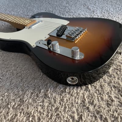 Fender Standard Telecaster 2015 Sunburst MIM Lefty Left-Handed Maple Neck Guitar image 4