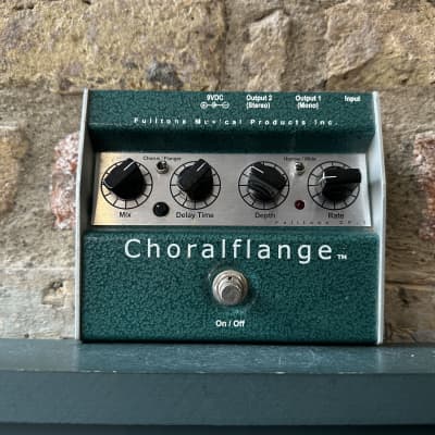 Fulltone Choralflange 2000s - Green/Silver for sale