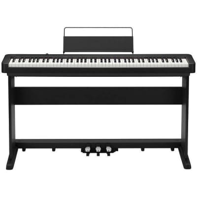 Immagine Casio CDP-S160 BK KIT - Pianoforte digitale 88 tasti con Mobile e Pedaliera - 3