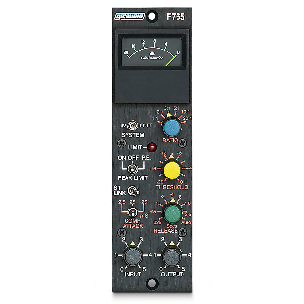 Q2 Audio Compex F765 500 Series Compressor / Limiter Module image 1