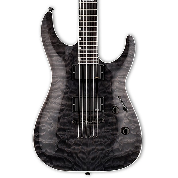 ESP LTD MH 401 NT Quilted Maple See thru Black LMH401NTQMSTBLK Electric Guitar