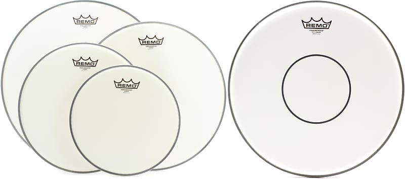 Remo Ambassador Coated 4-piece Tom Pack - 10/12/14/16 Inch | Reverb