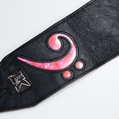 new】LK Straps / 4 Black F Clef Strap Pink【横浜店】-