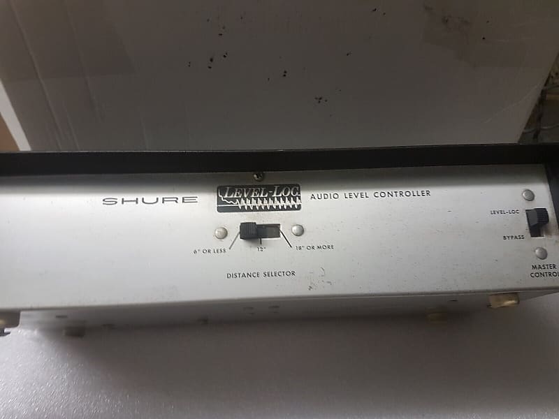 70's SHURE M62 LEVEL LOC as used by Tchad Blake, Dave Fridmann, Tame Impala | Reverb Estonia