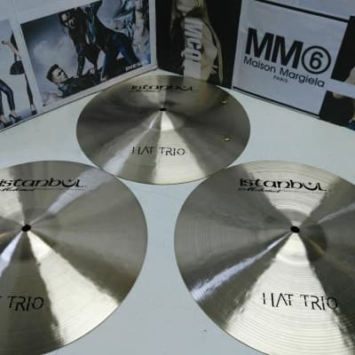 Istanbul Mehmet Cymbals 14" Traditional Hat Trio image 3