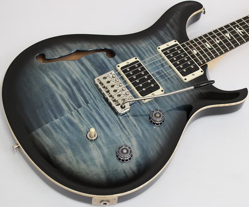 2022 PRS CE 24 Semi-Hollow Electric Guitar, Faded Blue | Reverb