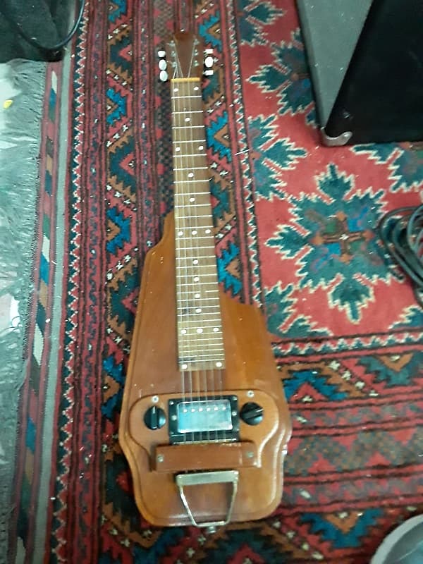 Import Lap Steel Guitar 1960s Brown image 1