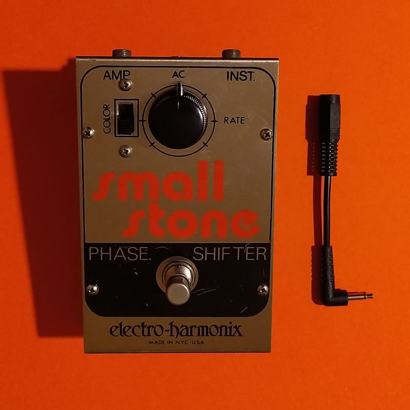 Electro-Harmonix Small Stone V2 w/3.5mm converter | Reverb