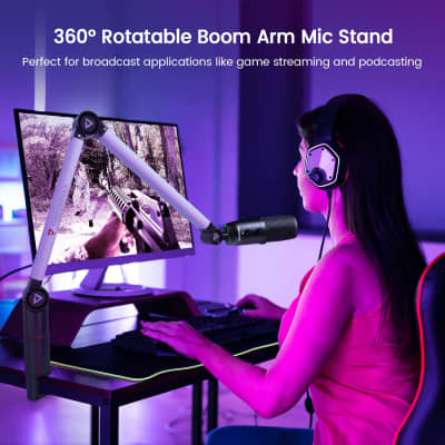 Professional Boom Arm Stand, THRONMAX Flex S5 Mic Stand for Game streaming and Broadcasting/Sturdy and Un?versal Mic Stand image 3