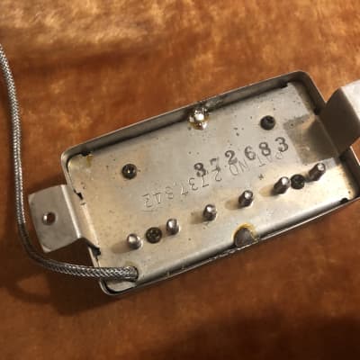 Vintage Gibson Tim Shaw Humbucker PAF 1983 Chrome | Reverb