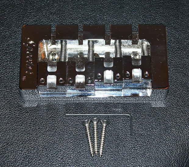 Spector 4 string USA bass bridge. Chrome! Reverb