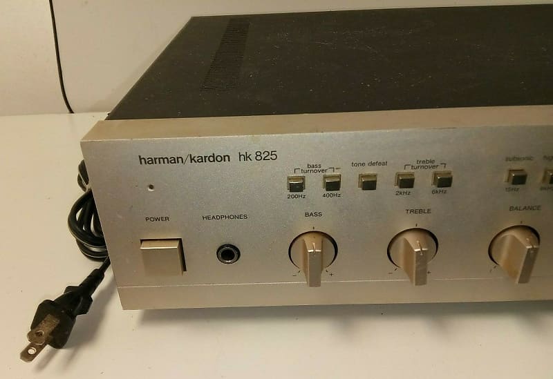 Vintage Harman/Kardon HK 825 Stereo Preamplifier Recently Serviced