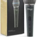 Stagg SDM60 Dynamic Beta 58 Style Vocal Microphone with XLR Cable & Case