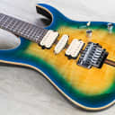 Ibanez RG6PFGMLTD RG Premium Electric Guitar DiMarzio Geyser Blue Burst + Case
