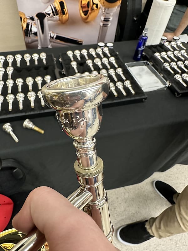 Doug Elliot Mouthpiece Bass Trombone mouthpiece 2017 Silver Reverb