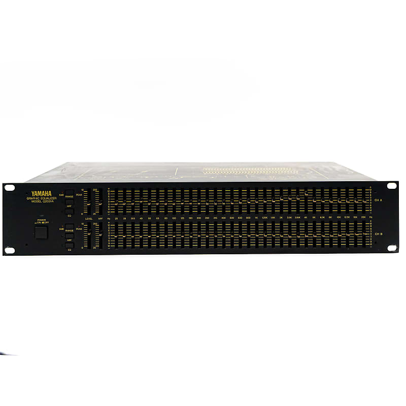 Yamaha Q2031A - 2 Channel 31 Band Graphic Equalizer