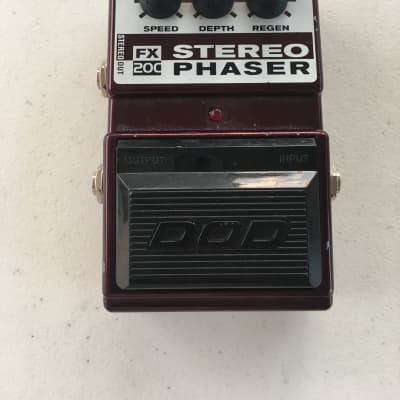 DOD Digitech FX20C Stereo Phasor Analog Phase Shifter Rare Guitar Effect Pedal image 1
