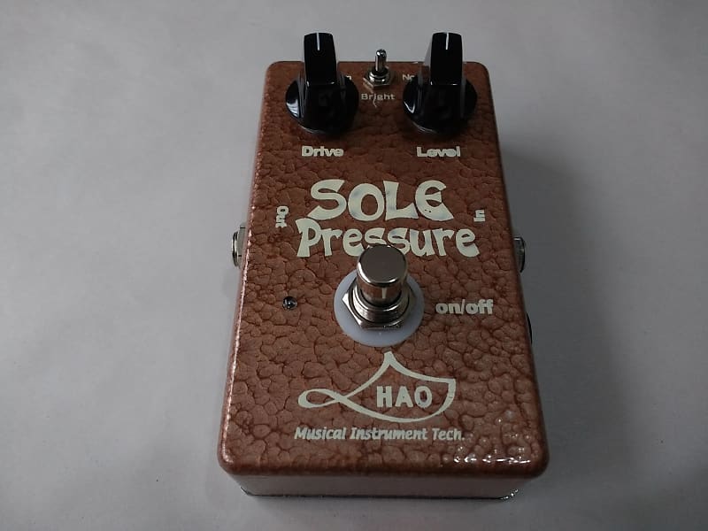 HAO SOLE Pressure ギターエフェクター HAO: Sole Pressure - YouTube